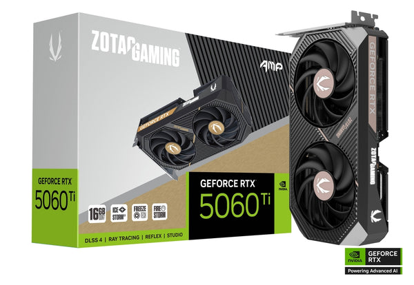 ZOTAC GeForce RTX 5060 Ti 16GB TWIN EDGE GDDR7